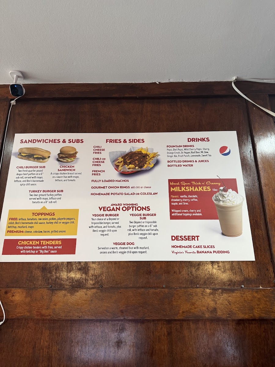Ben's Chili Bowl Menu - Image 2