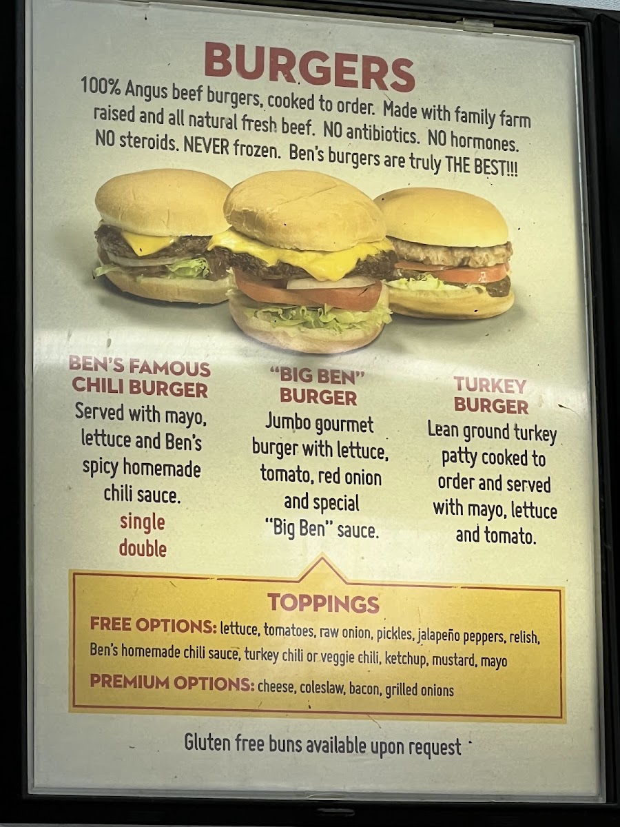 Ben's Chili Bowl Menu - Image 5